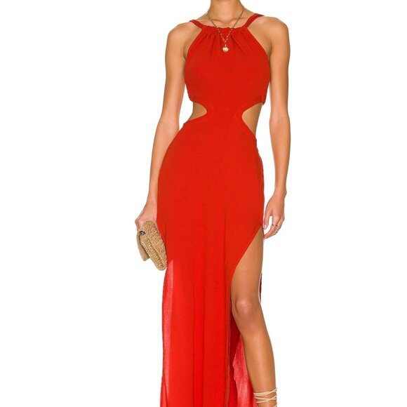 INDAH Neomi Cutout Maxi Dress - Picture 1 of 5